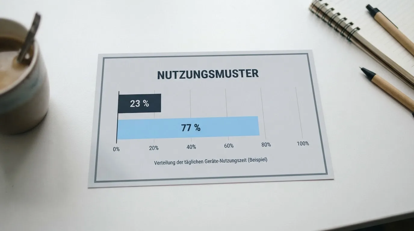 Schreibtisch mit einem gedruckten Amtsdokument, einem Stempel und einem Bildschirm, auf dem eine offizielle Whitelist-Tabelle angezeigt wird.